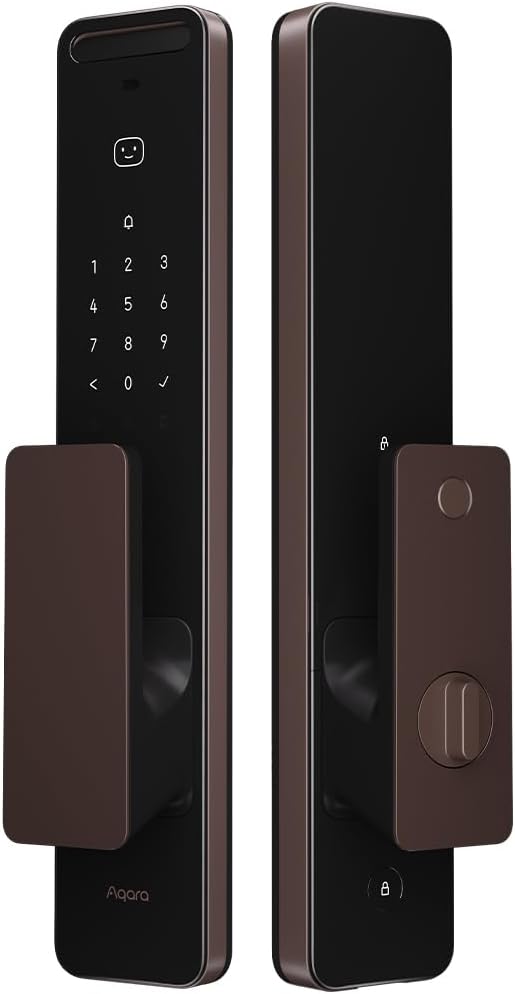 Smart Door Lock D200i Secure 3D Face Recognition, NFC,PIN Codes,Apple Home Key Support-Global Version