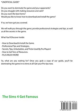 The Sims 4 Get Famous Game, Xbox One, PS4, Tips, Cheats, Download, Jokes, Guide Unofficial