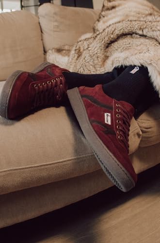 Morrison Mixte Essential Burgundy Sneaker chaussure bordeaux mixte