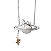 Snoopy collier en argent / Saturne SNAC511 (Japon import / Le paquet et le manuel sont ?crites en japonais)