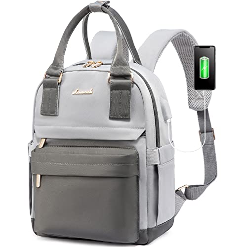 Image of LOVEVOOK Mini Backpack for Women Stylish Waterproof Backpack Purse with USB Port, Cute Daypack for College Travel Party