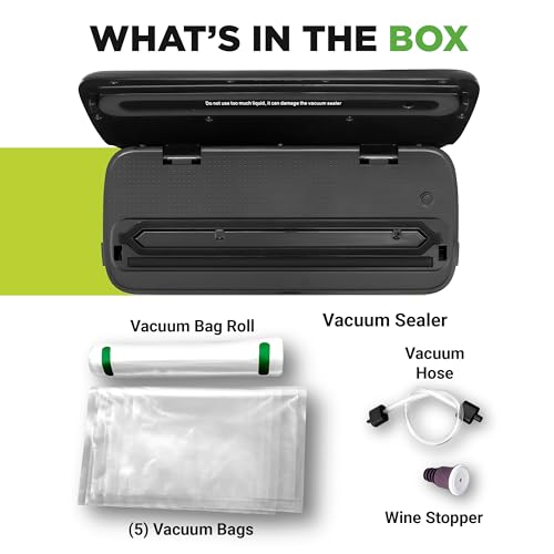 Nutrichef PKVS18BK Automatic Vacuum Air Sealing System thumb #6