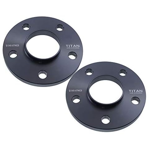2pc 12mm 5x114.3 (5x4.5) Hubcentric Wheel Spacers (67.1mm Bore) Fits Mitsubishi Lancer Evo & Others Cover