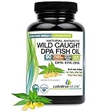 Wild Caught Omega-3 DPA Fish Oil - 2900 mg with DPA, EPA & DHA - 90 SoftGels – Triple Strength Burp-Free