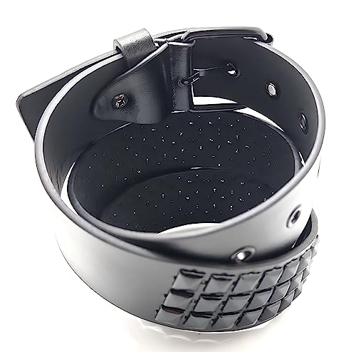 Black Pyramid Studded Belt Trim to Fit4