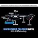 RUPES HLR15 BigFoot iBrid Random Orbital Polisher Basic Kit - Includes Dual Charger, 2 Batteries, D-A Series High Performance Polishing Pads & Compounds