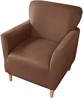 Vista 18 de XMAYODS Funda elástica para silla de club, fundas para silla de bañera, funda suave para sillón, protector de muebles extraíble, funda para silla