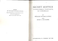 Secret service: thirty-three centuries of espionage, B000IOT2DO Book Cover