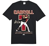 Number and Portrait Corbin Carroll Arizona Comfort Colors Adult Heavyweight T-shirt