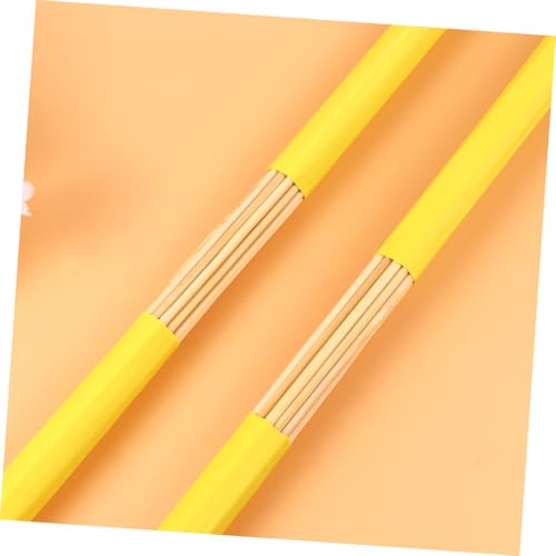 Abaodam 1 Par de Baquetas de Cepillo de Madera para Jazz con Agarre Ligero y Cómodo miniatura 5