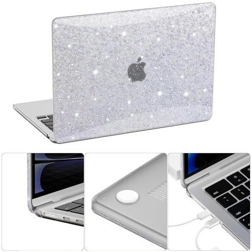 50% Off QJUZO Glitter MacBook Air 13" Case Set - Image 6