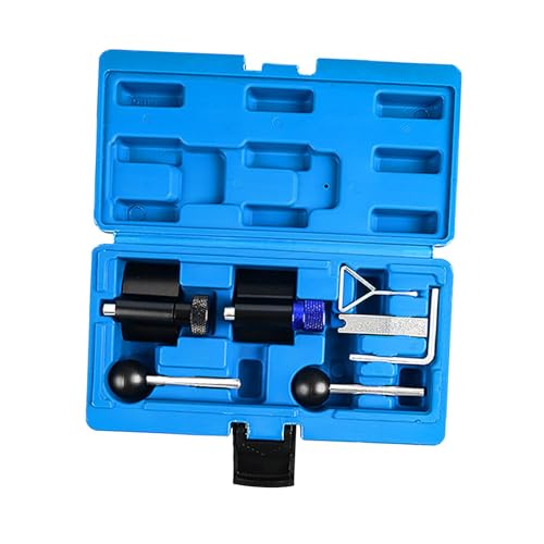 BaotyJie 7 Pièces Kit D'Outils de Calage Moteur Kit de Verrouillage d'arbre à Cames Outils de Blocage de Ensemble de Réparation Professionnel APPR, Boite Bleue