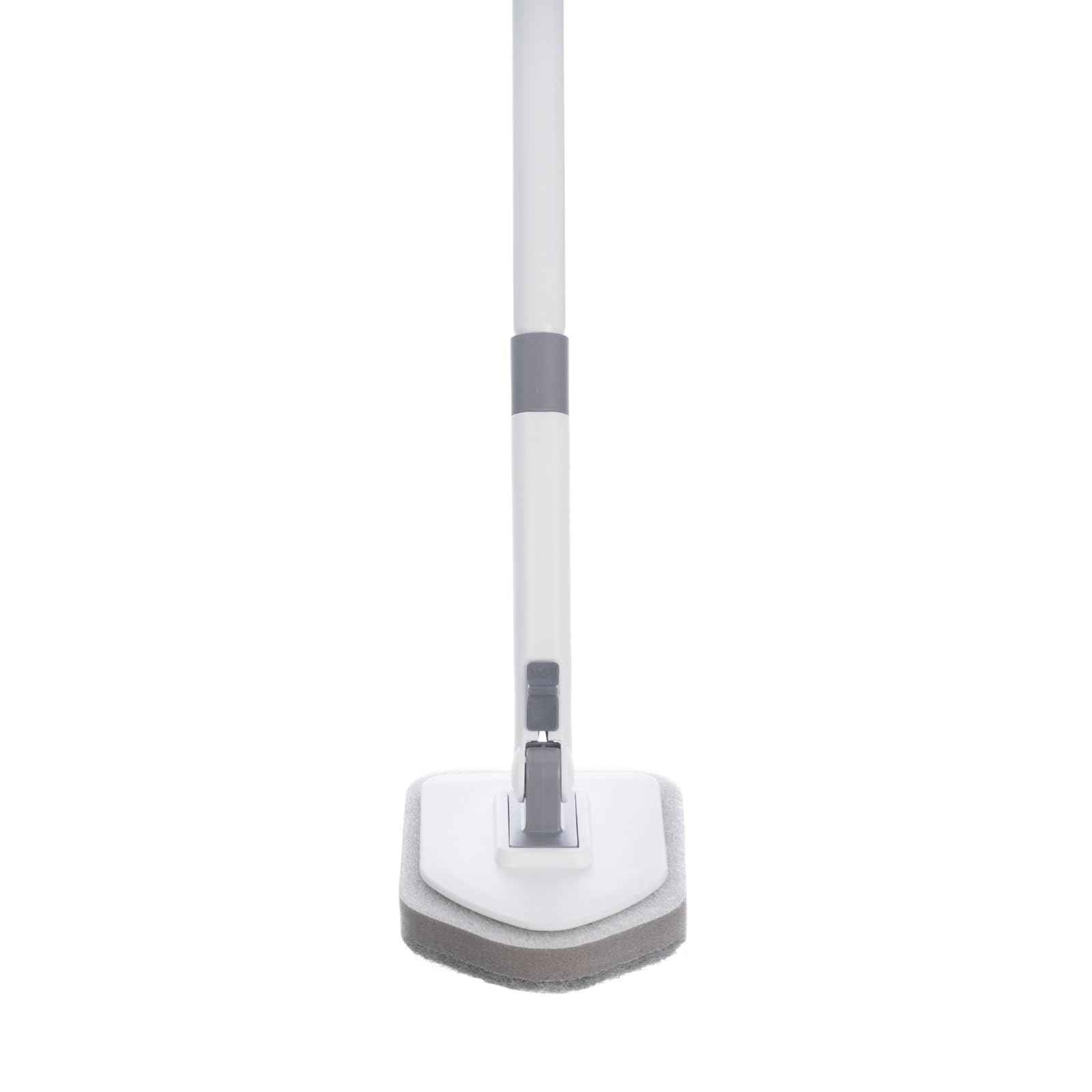 Herramienta de limpieza triangular para suelos de azulejos, cepillo multisuperficie y limpiaparabrisas para baño y ducha, herramienta de limpieza eficiente para un brillo sin rayas
