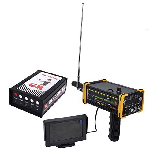 Detector de Metais, 100-240V 1000M Range Ferramenta de Desenterrar de Alta Precisão com Tela de Exib