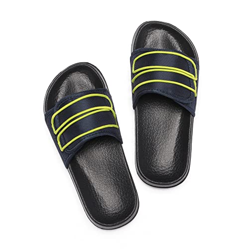 DREAM PAIRS Boys Girls Slides Sandals Hook and Loop Slip On Summer Beach Water Shoes Toddler/Little Kids4