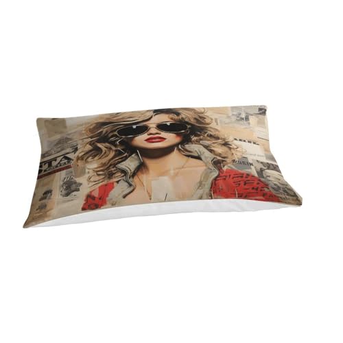 Housses de couettes microfibre 3D qualité supérieure style affiche - 6