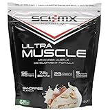 SCI-MX Ultra Muscle - Protein Powder for Muscle Development + 23 Vitamins & Minerals - Banoffee • 56g Protein + 5g Creatine + 7.8g BCAAs per Serving • 1.5kg