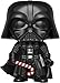 Funko Pop Star Wars: Holiday - Darth Vader with Candy Cane (Styles May Vary) Collectible Figure, Multicolor