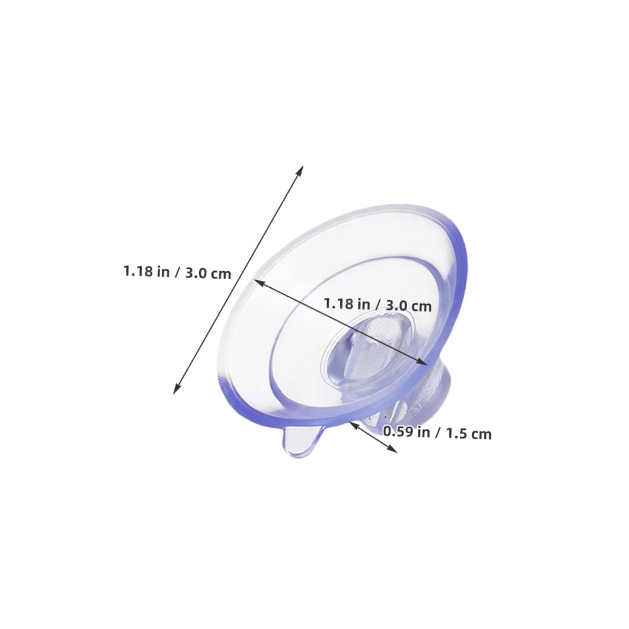 STOBAZA 60pcs Suction Cups for Fairy Lights Heavy Duty Transparent Holders for Indoor Outdoor Holiday Decorations Window Hooks Easy Installation for All Occasions