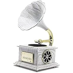 Mini Tourne-Disque avec Base en Aluminium, Haut-Parleur Bluetooth phonographe, entrée auxiliaire, Sortie auxiliaire… - Les Beatles, Paul McCartney, John Lennon, RIngo Starr, George Harrison