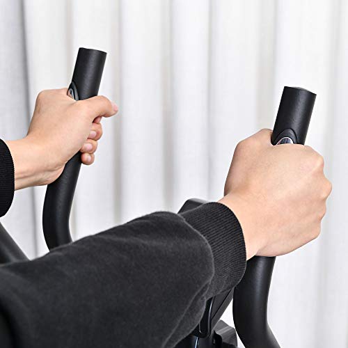 Variante de HOMCOM bicicleta eliptico 8 niveles Negro