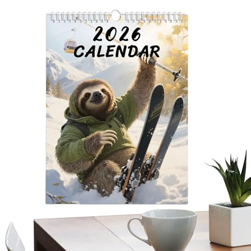 Jeruytgh ʔJ_[2026,킢XL[i}Pm 12vi[ - 21x28cm ʔǊ|J_[ - ƒ E  Ap[g  Q rO[ wZ ۈ牀