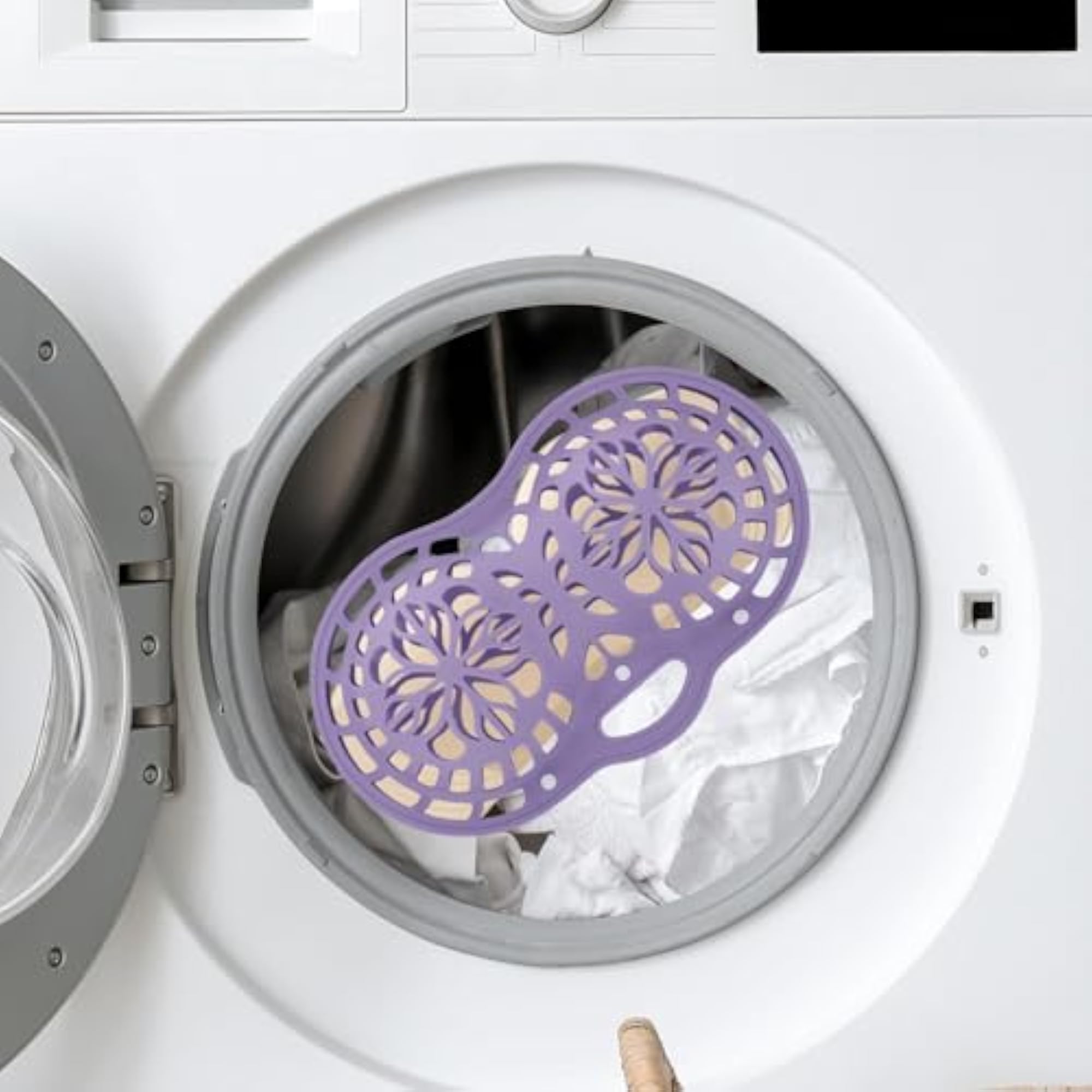 Silicone Bra Laundry Bag, Light Violet Wash Bag