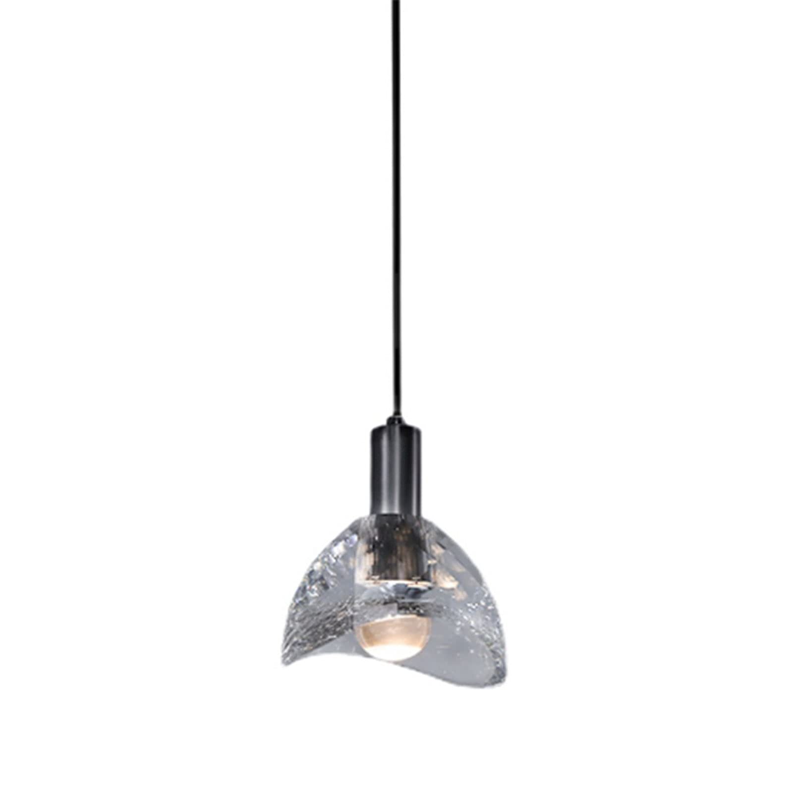 Lampe à tête unique cristal pour une ambiance douce et cocon - 8