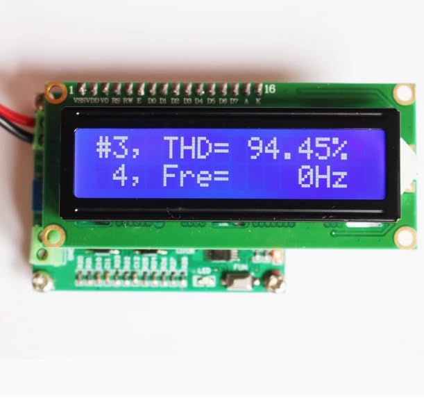 Digital Harmonic Distortion Meter 10Hz~20KHz 3rd Harmonic Frequency Display
