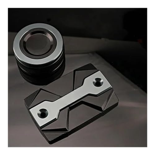 Couvercles liquide frein XCAPE650 anodisés protection avant arrière et huile