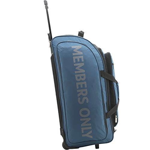 Members Only Rolling Travel Duffel, Teal, 30
