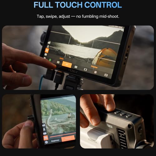 Image of VILTROX 7 inch Camera Monitor, 2800nit Touchscreen, 4K60Hz Camera Field Monitor