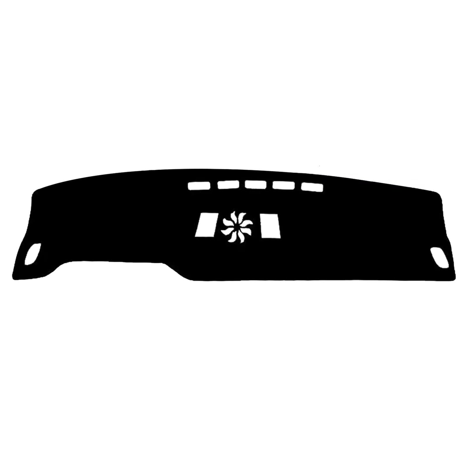 UQSENEUX Fit for GAC Trumpchi GS8 2023-2026 No HUD,Car Dashboard Cover,Anti-Glare Dash Mat Dashboard Cover,Car Accessories(Black Trim)