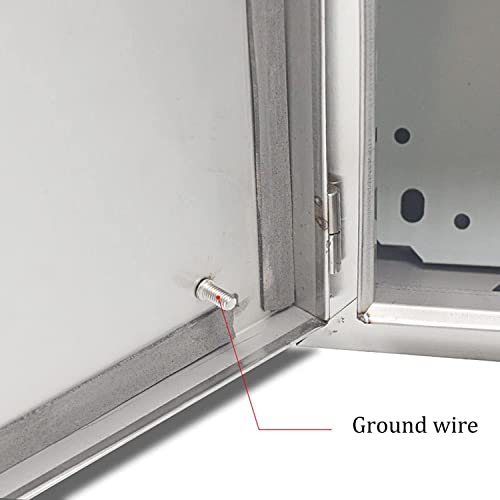 Boîtier de distribution durable contre la pluie en acier inoxydable étanche