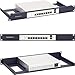 Produktbild 19 Zoll Rack Mount für Ubiquiti Switch Firewall Appliance - 1U Server Rack Shelf mit Easy Access Netzwerkanschlüsse, Ordnungsgemäß Entlüftet, RM-UB-T2 von Rackmount.IT
