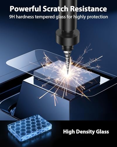 Image of STP FEEL Premium Borderless Tempered Glass Screen Protector Guard Compatible For iPhone 17 Pro 5G (6.3 Inch, Pack of 1) | Edge to Edge Coverage With Easy to installation kit