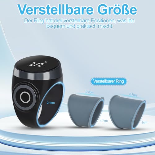 Lixstyea Compteur intelligent (noir) – vue 6