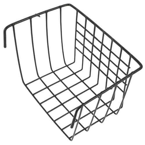 HANABASS Hanging Hay Feeder for Rabbits and Guinea Pigs Strong Cast Iron Frame Easy Access Hay Basket