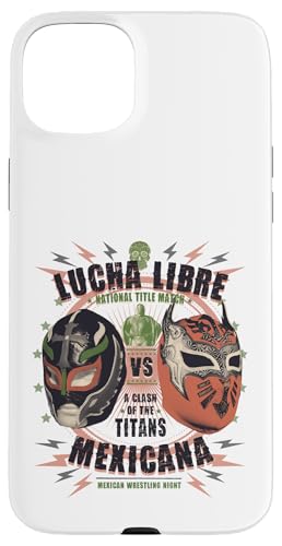 Lucha Libre LVR XO `h[ }XN i` LbY j j̎q X}zP[X iPhone 15 Plus p