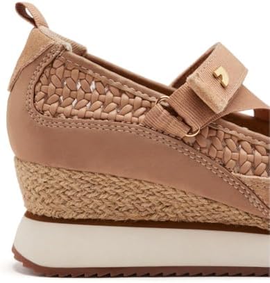 Open schoenen van leer met sleehak, Rafia Belmont, Wit, 37 EU Open schoenen van leer met sleehak, Rafia Belmont, Wit, 37 EU