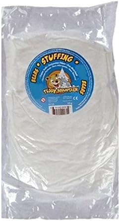 Polyester Fiber Teddy Bear Stuffing for a Small Animal 8 inches to 10 inches