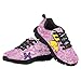 Pinupub Kids Sneakers Size 2 Fashion Cute Purple Tie Dye Comfort Running Walking Casual Sports Shoes Butterflies Print