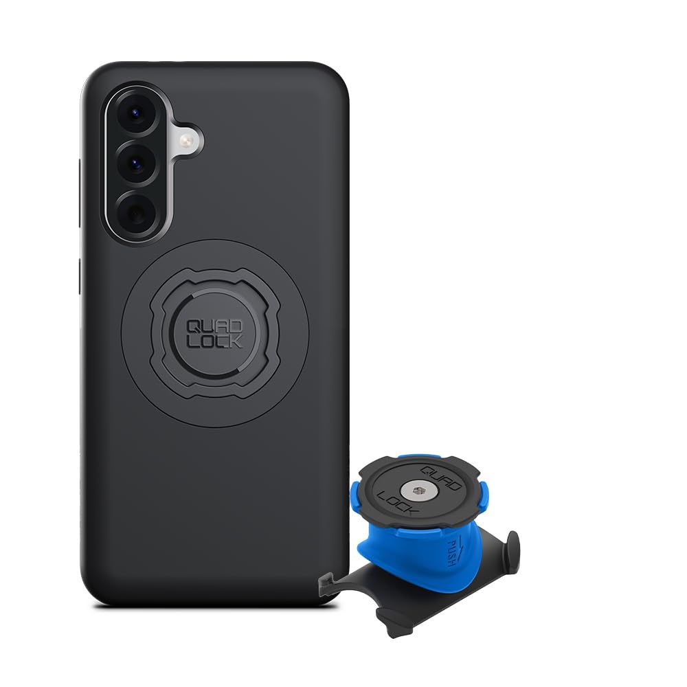 Quad Lock Vorbau/Lenker-Fahrrad-Handyhalterungs-Set mit Mag-Handyhülle für Samsung Galaxy A56
