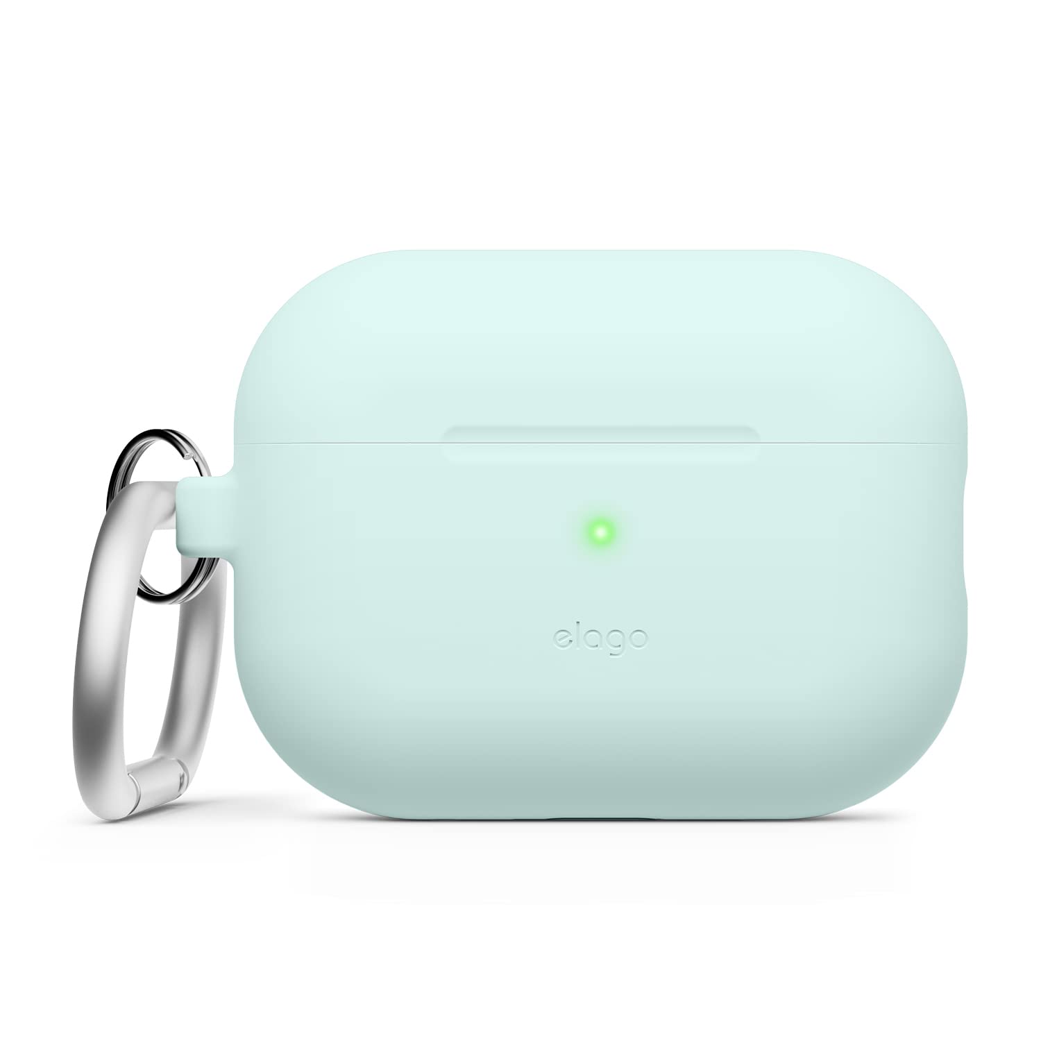 elagoSilicone Hang Designed for Airpods Pro 2 Case Cover (2022) 2nd Gen with Carabiner - Mint