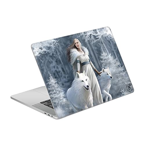 Skin Loups Gardiens d'hiver Anne Stokes pour MacBook Pro 16 A2141 au Bureau