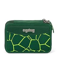 Astuccio Ergobag Maxi Set 40 Pezzi Con 18 Matite E 18 Pennarelli Lyra, Scomparto Per Monete, Righello E Forbici FireBear – Rosso, 20x13,5x6,5 Cm