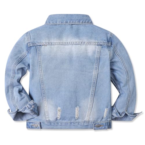 Image of Cromoncent Toddler Denim Jacket for Boys Girls