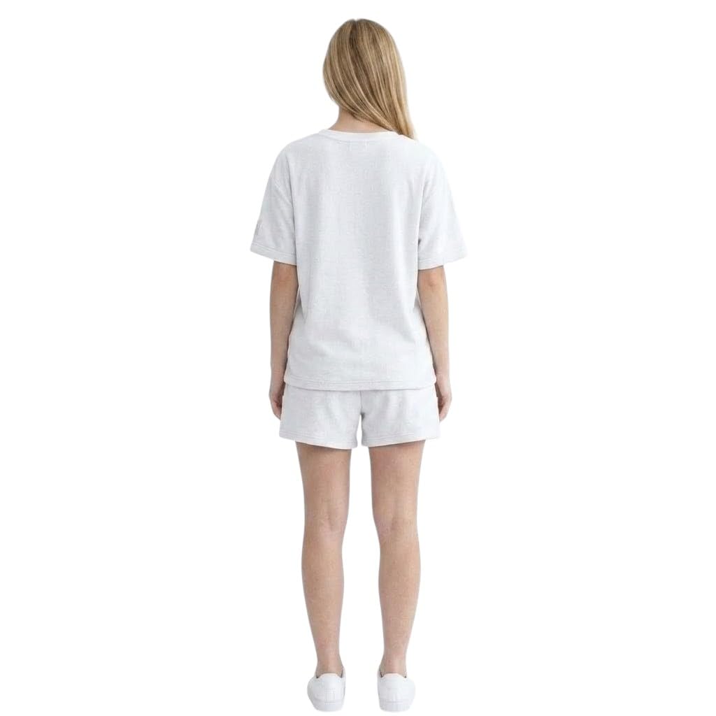 Survêtement 2502 - 2 pièces - Pour femme - Tenue de détente - Confortable - Taille unique (36-40) - Manches courtes et short