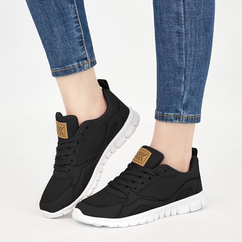 Ecetana Womens Sneakers Tennis Shoes: Casual Walking Shoes Lightweight Fashion Sneakers for Running 20252