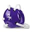 Purple / White